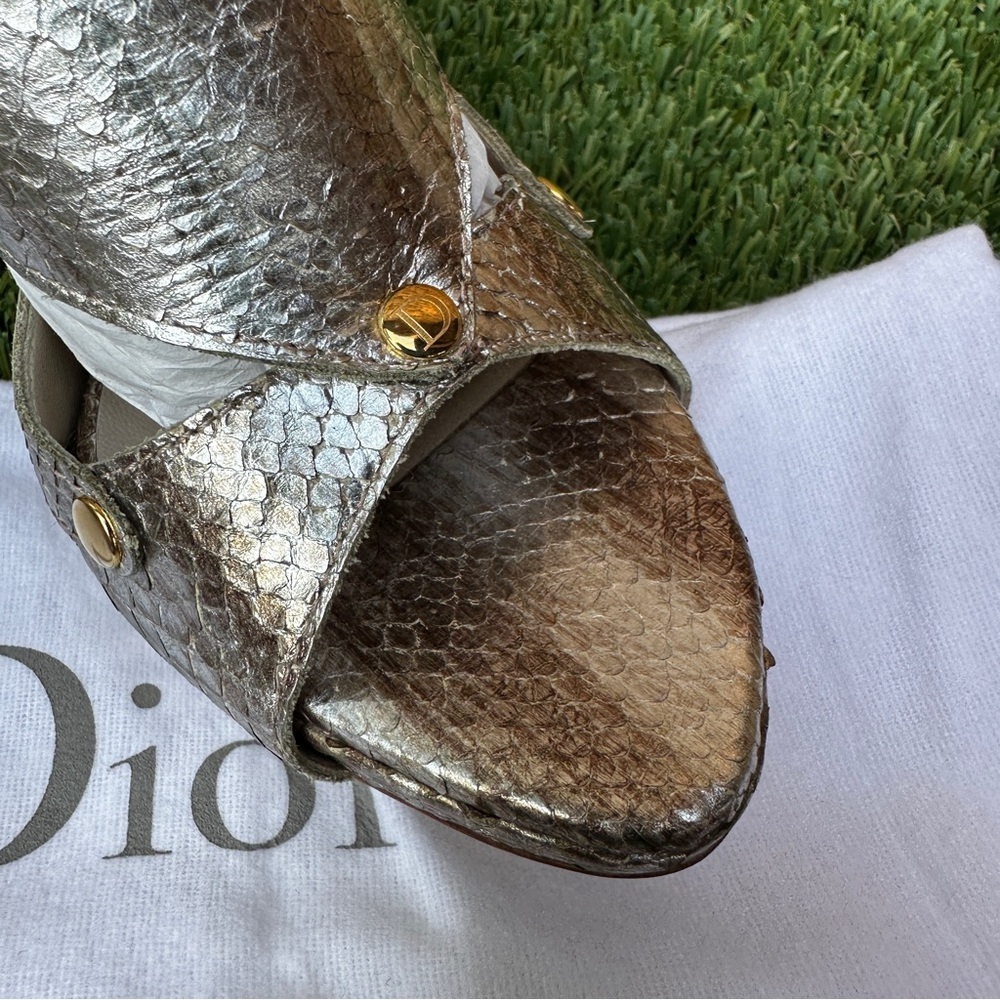Dior gladiator heels NEW - Picture 7 of 14